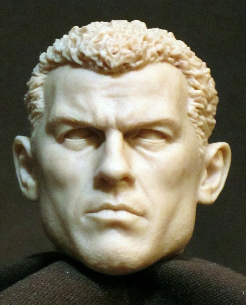 V-88 CUSTOM RESIN UNPAINTED HEAD SCULPT Action figures 1/6 Scale