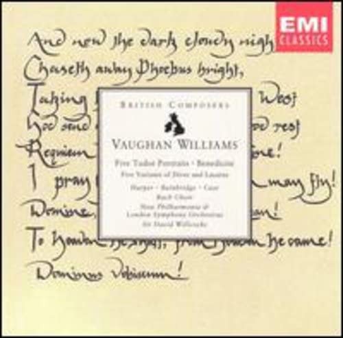 Vaughan Williams: Five Tudor Portraits -  CD CSVG The Cheap Fast Free PostFREE US DELIVERY | EAN: 0077776472225 | Quality CD