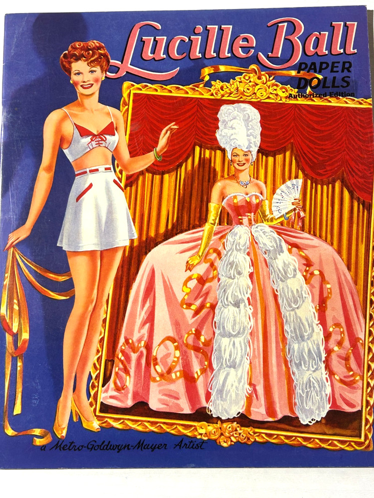 Paper Doll Book UNUSED - Lucille Ball 2009