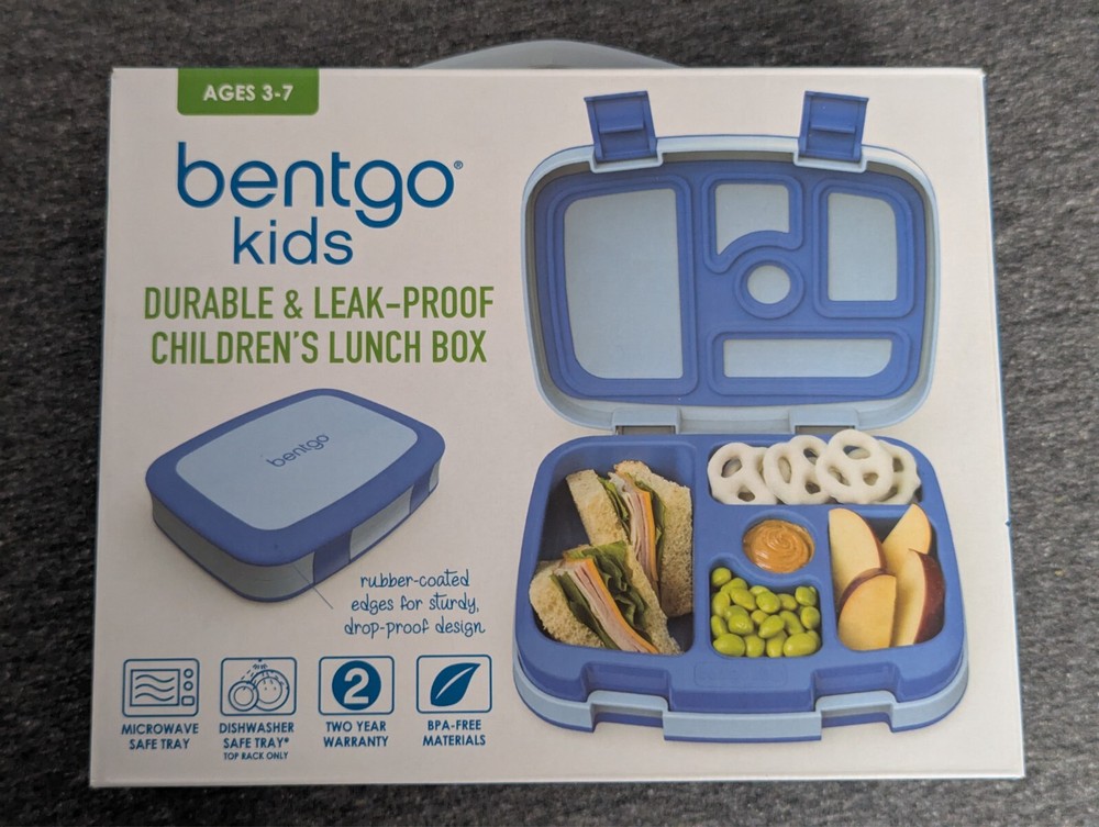 Bentgo Kids' Brights Leak-Proof, 5 Compartment Bento-Style Kids' Lunch Box