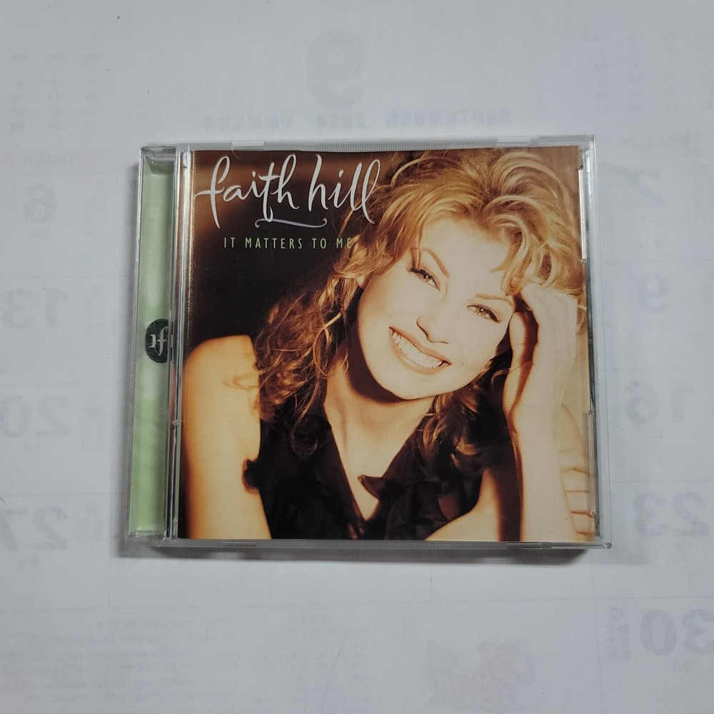 It Matters To Me By Faith Hill (CD, 1995)