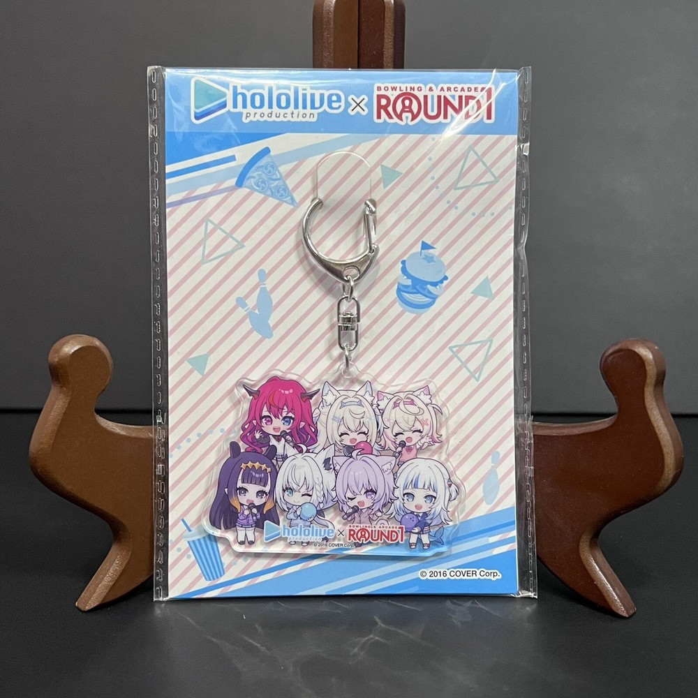 Hololive x Round 1 Exclusive Limited Chibi Keychain Collab