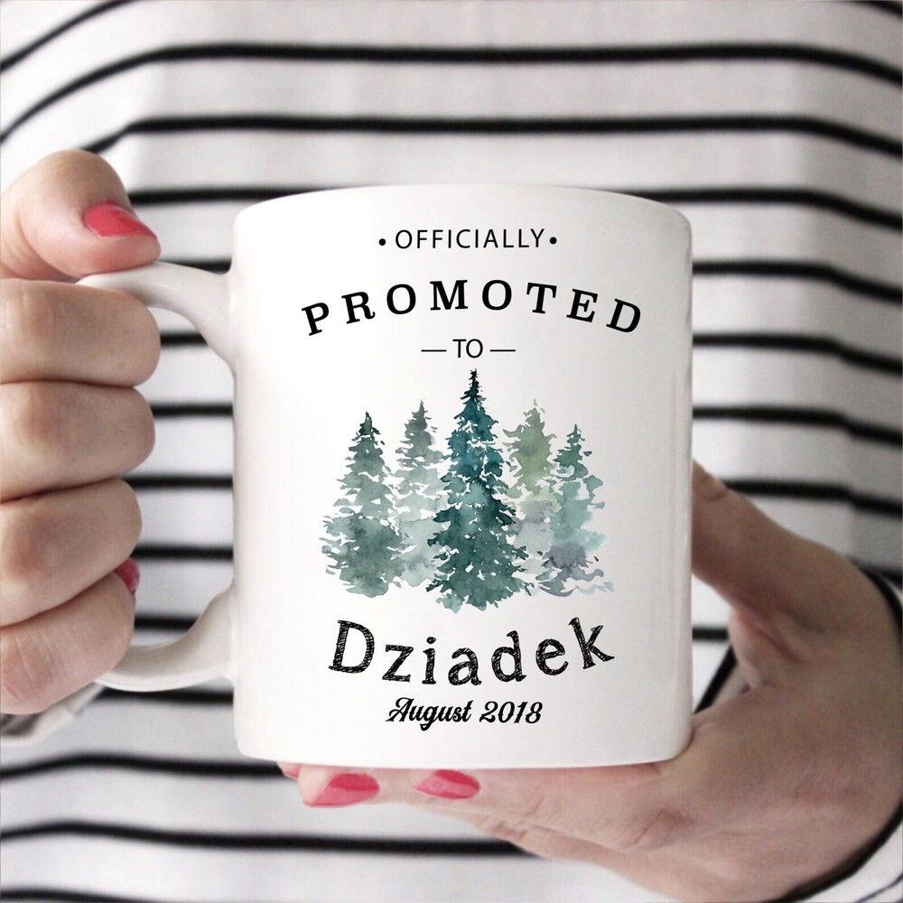 Dziadek Gift Polish Grandpa Mug Mug For New Dziadek New Grandparent Promoted To