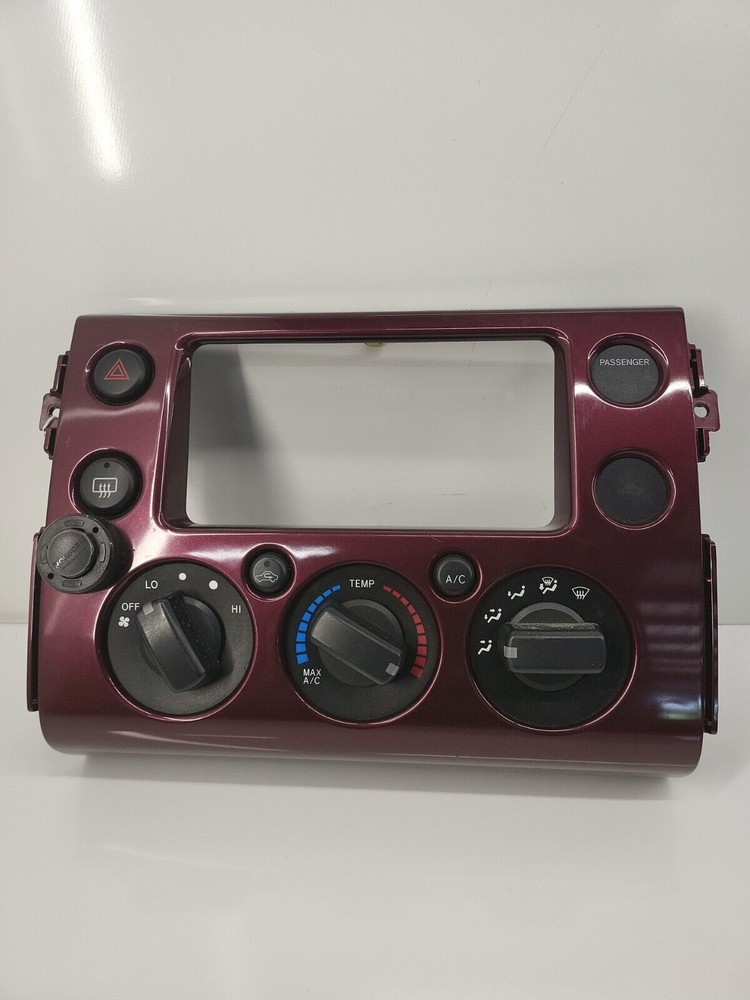 07 08 09 10 Toyota FJ Cruiser AC Temp Heater Climate Control Dash Panel OEM