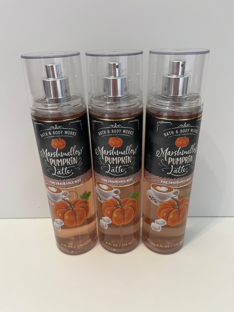 Bath & Body Works Marshmallow Pumpkin Latte Mist - 8 oz
