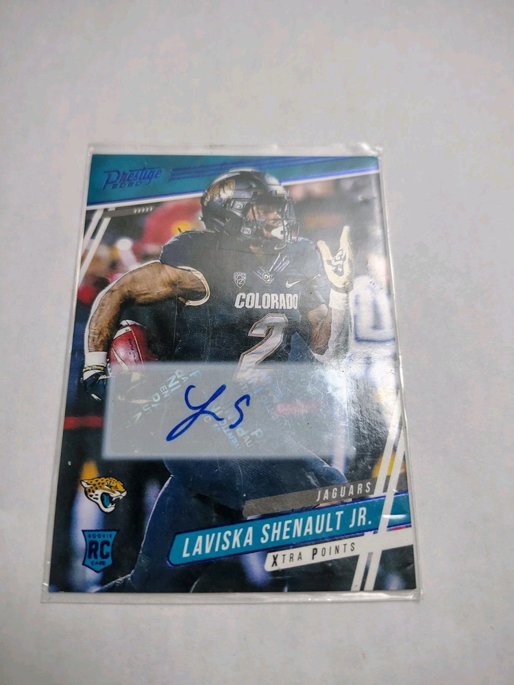 2020 Panini Prestige Laviska Shenault Jr. #277 Xtra Points Rookie Auto Jaguars