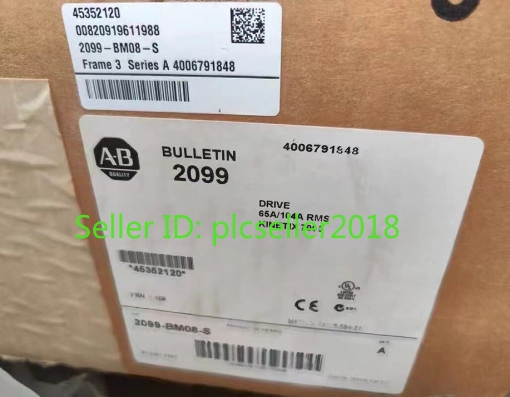 1 PC NEW AB Servo Drive 2099-BM08-S UPS or FedEx