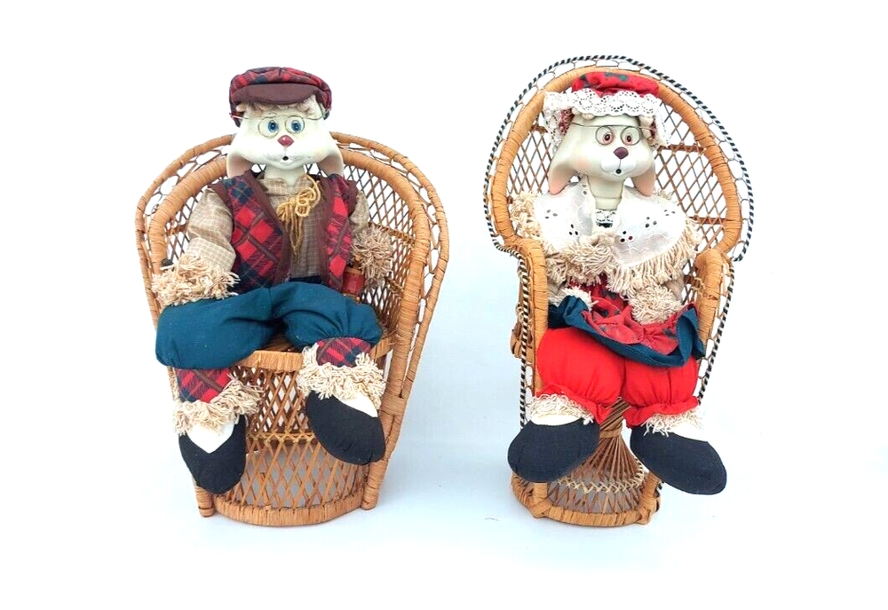 Alrededor del mundo Navidad Abuela y Abuelo Conejo Estante Sitter House of Lloyd-image