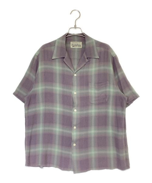 Wacko Maria XL Ombré Check Rayon Short Sleeve Shirt