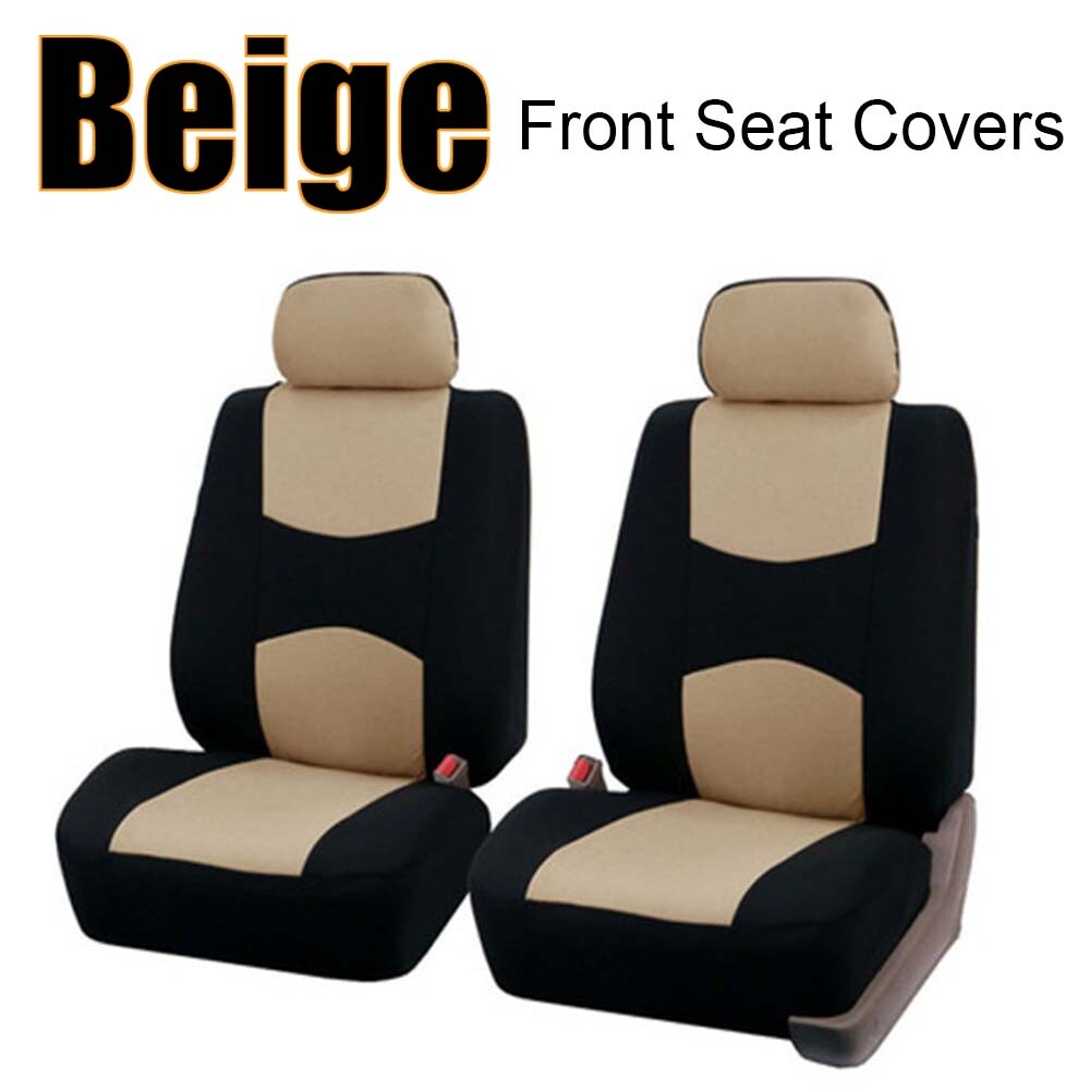 Hyundai Front Seat Covers 2-Piece Set Cloth Protector Cushion New