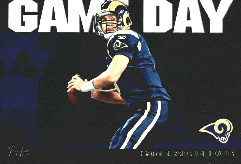 2011 Topps GAME DAY #GDSB Sam Bradford St. Louis Rams