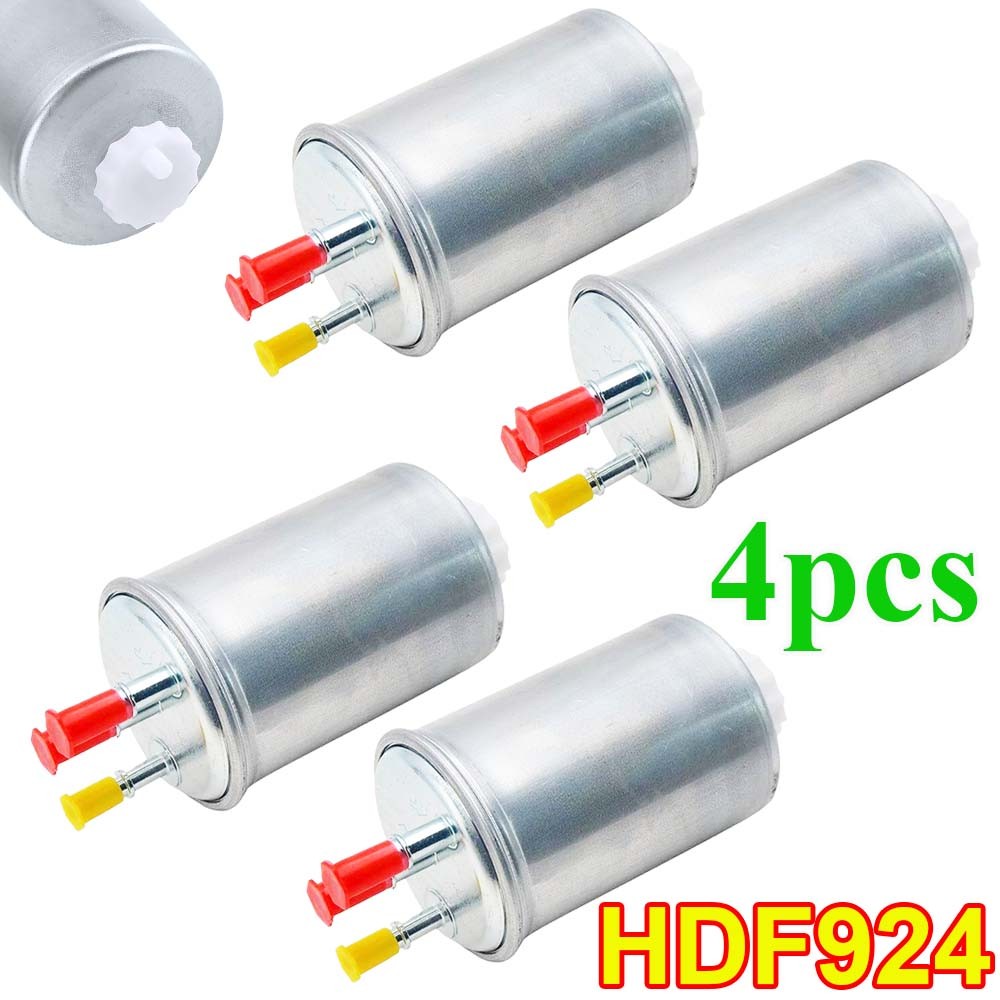 4 Fuel Filter For FORD SSANGYONG KIA JAGUAR TATA HYUNDAI Focus II HDF924