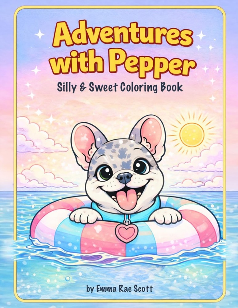 Adventures with Pepper: Silly & Sweet Coloring Book