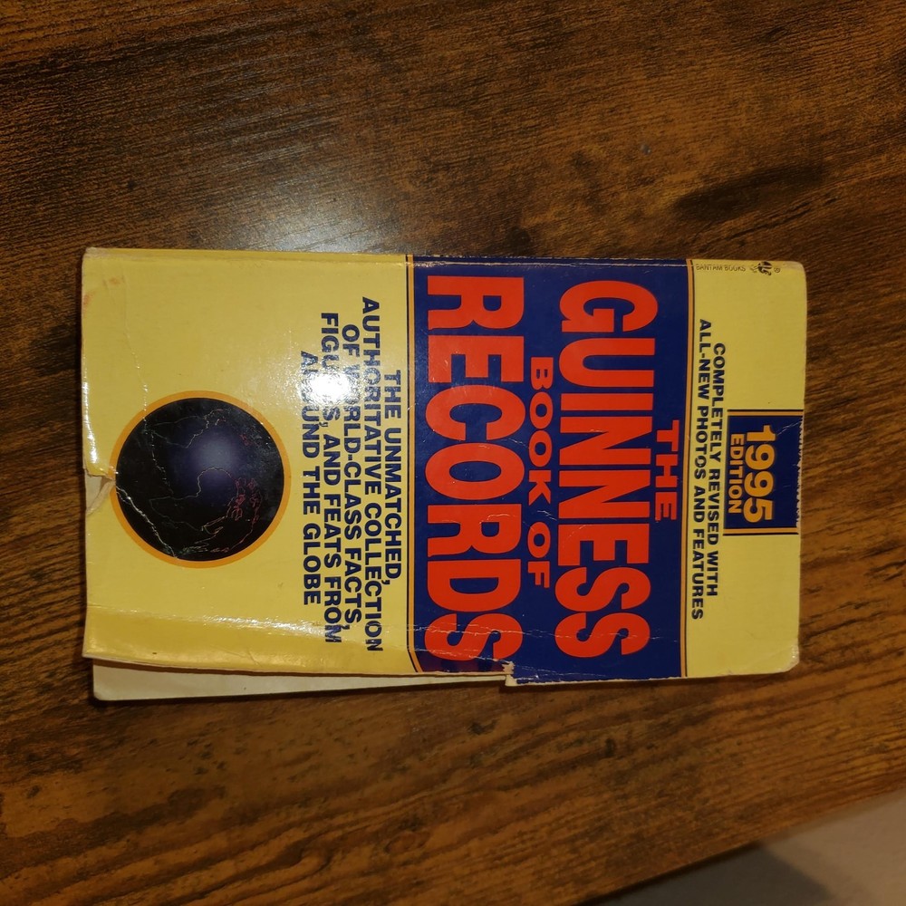 1995 Edition The Guiness Book Of Records