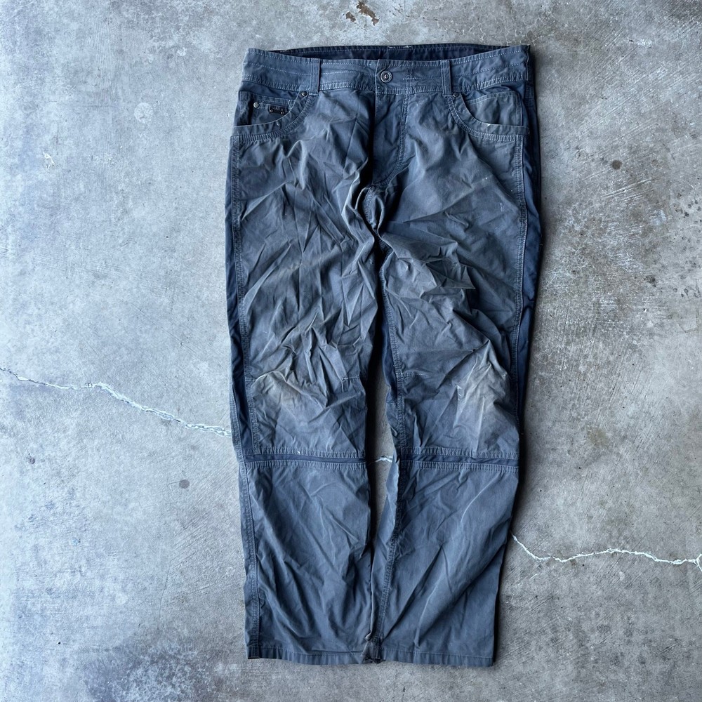 Kuhl Radikl Mens Straight Hiking Pants 36X30 Carbon Gray Outdoor 5109