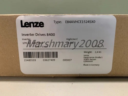 1 PC NEW LENZE frequency converter E84AVHCE1524SX0 UPS or FedEx