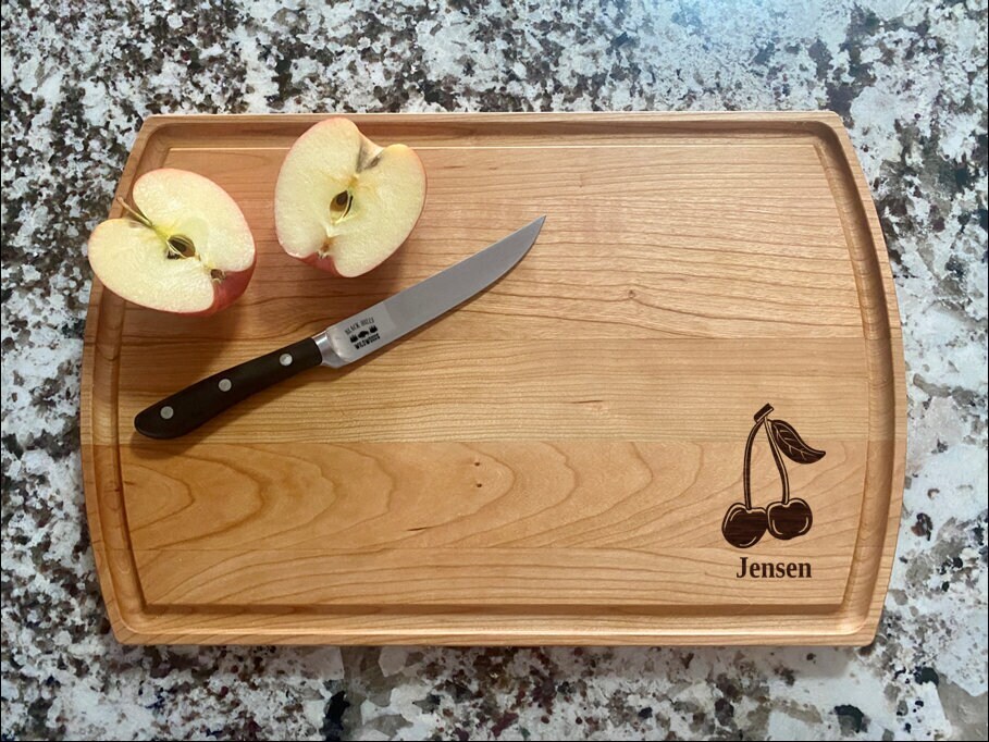Cherry Cutting Board | Fruit Charcuterie Board | Custom Serving Tray |
