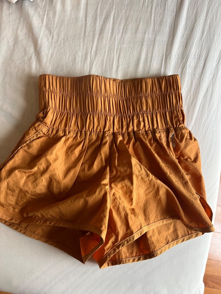 Free People Movement Rust Orange  Running Shorts Women’s XS FP Movement