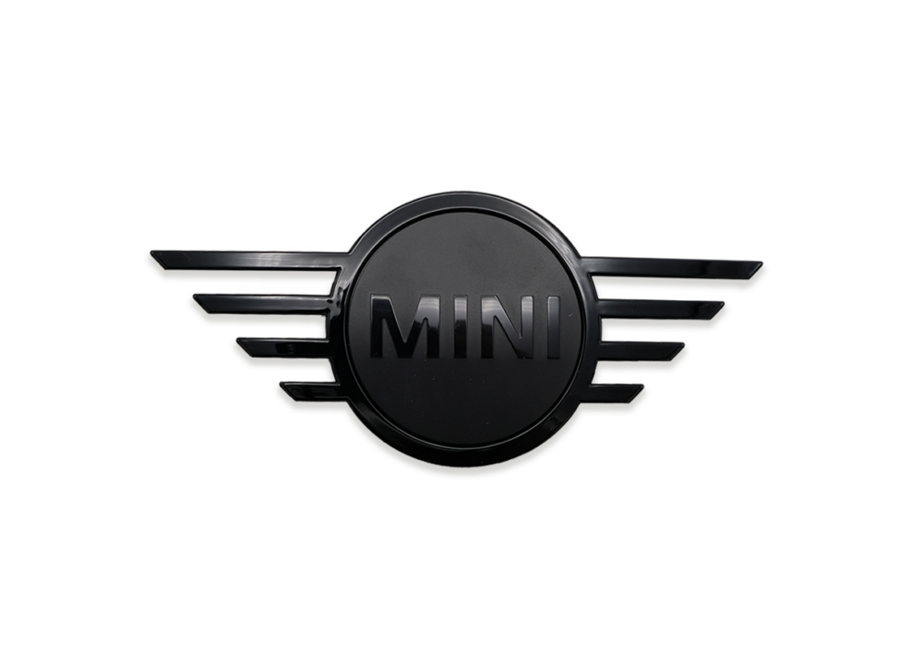 MINI Genuine F55 F56 F57 FRONT Bonnet Badge Emblem Black 51149880863 LCI