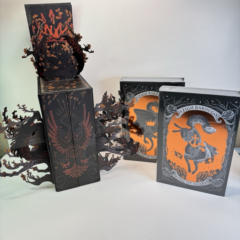 LITJOY Leigh Bardugo King of Scars Special Edition Popup Box Set Duology Sealed