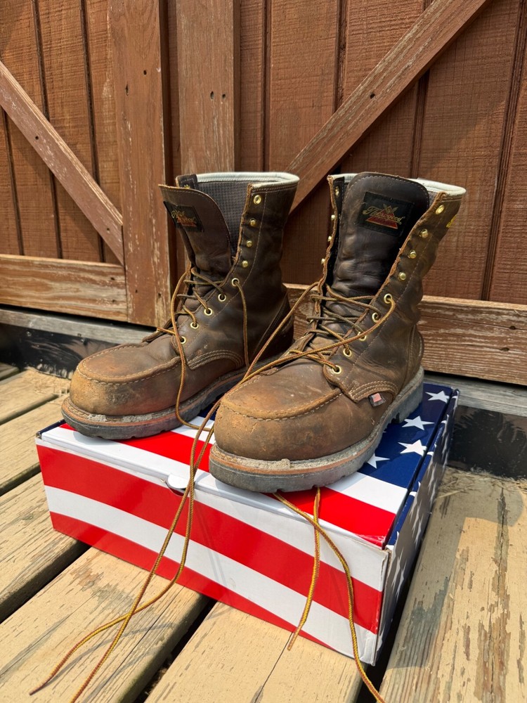 Thorogood 804-3898 Work Boots in Size 10.5 D for Men