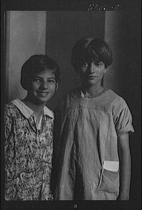 Photo:Jewish Charities Children 1931 Arnold Genthe Charity Organization