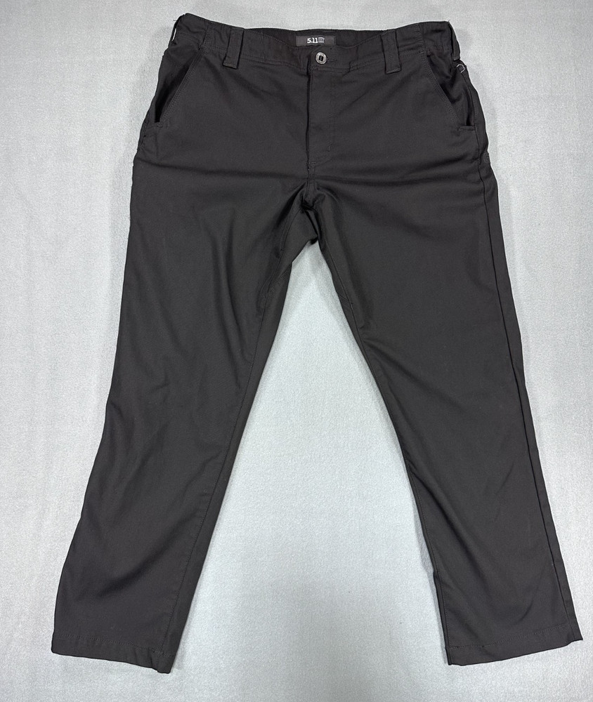 5.11 Tactical Edge Chino Pants Men’s 34 Straight Fit Stretch Workwear