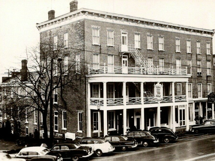 The Golden Lamb Inn Lebanon Ohio Vintage Real Photo Postcard