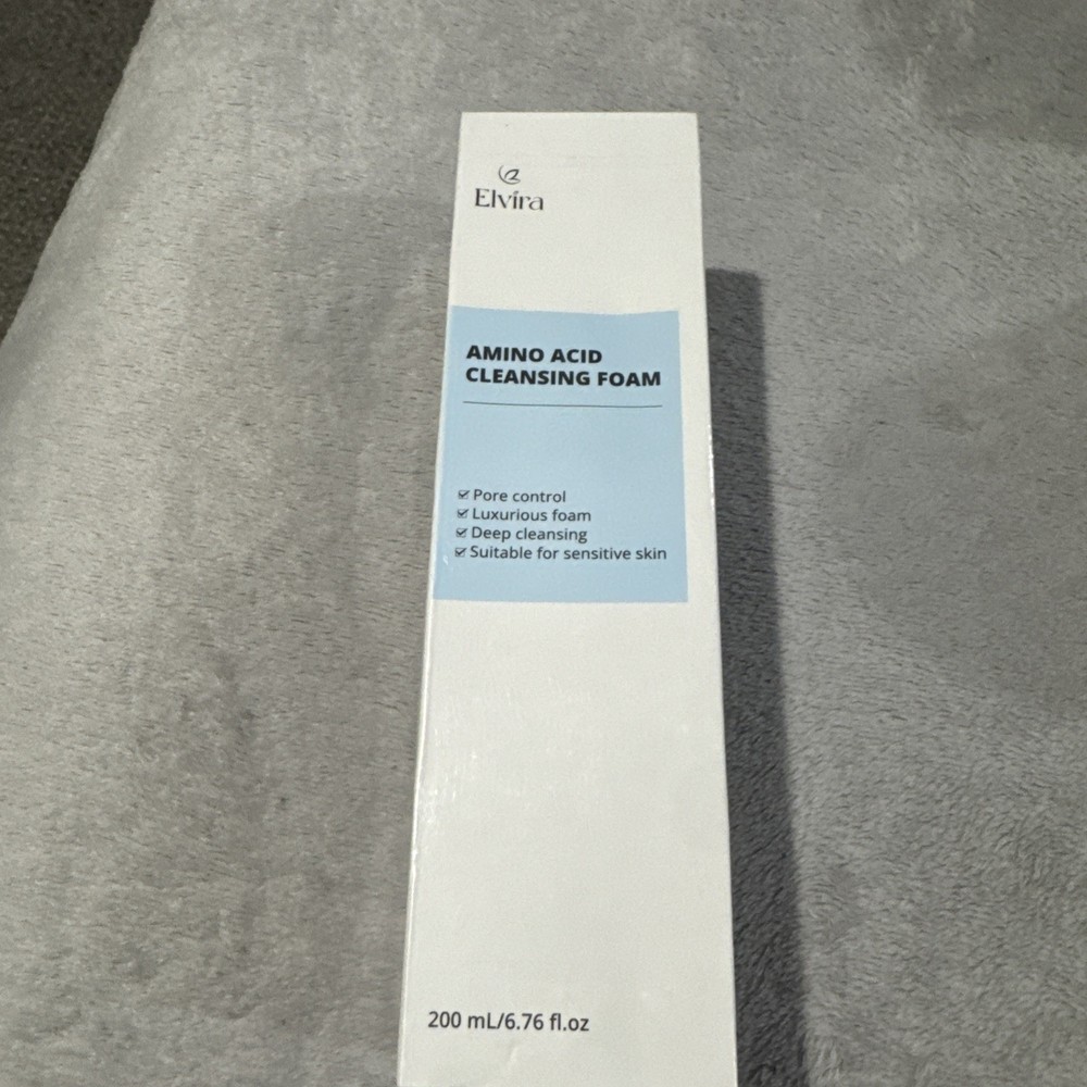 Elvira Hydrating Foaming Facial Cleanser 6.76 oz Gentle Face Wash