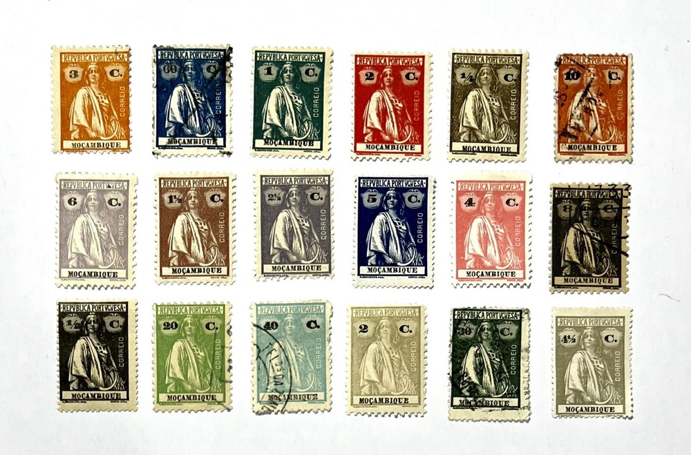 Portugal Mocambique Company 1916 Ceres Definitives #PG922