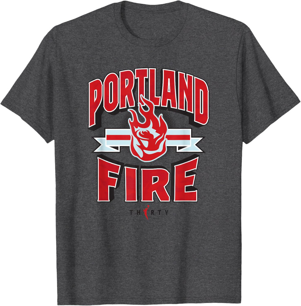 WNBA 30th Anniversary Drop Box Portland Fire T-Shirt