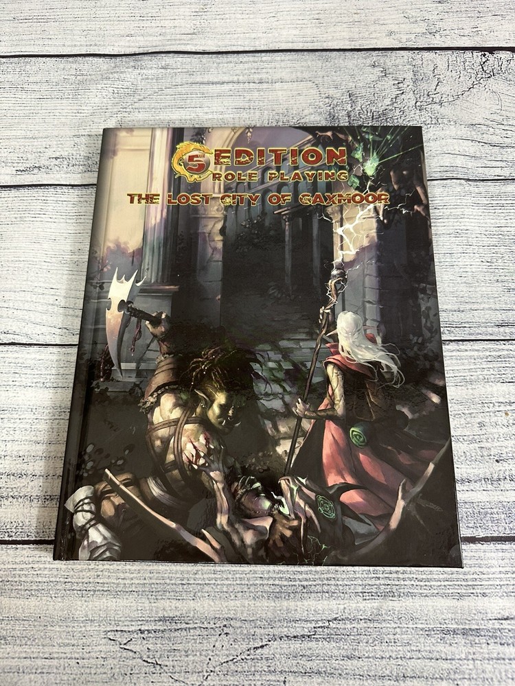 Troll Lord Games The Lost City of Gaxmoor Luke Gygax 5th Edition 19333 RP