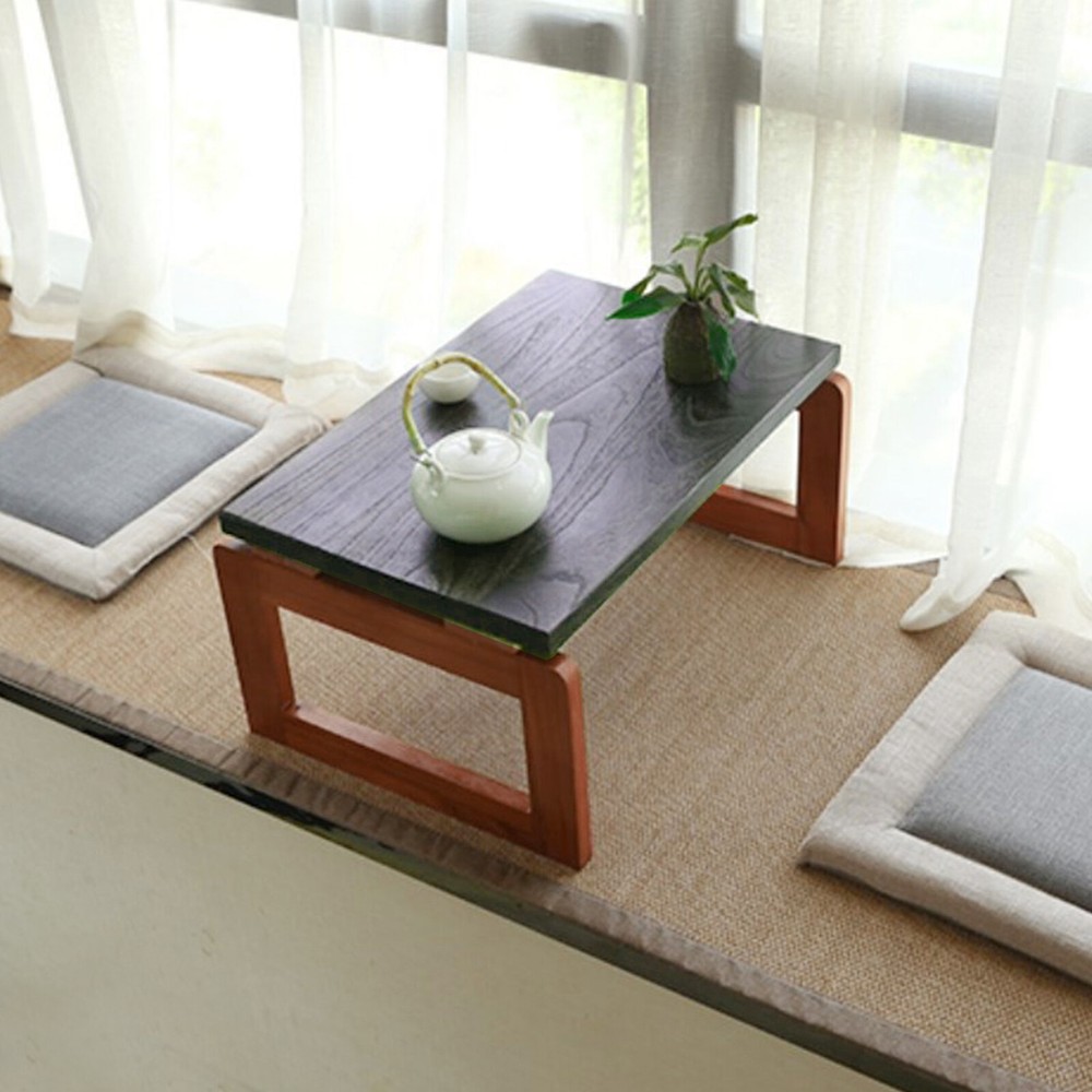 Flodable Wooden Folding Coffee Table Laptop Low Tea Table Tea Picnic Table New