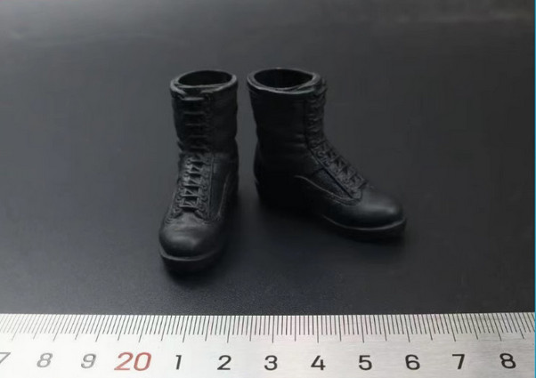 S.W.A.T. 1/6 Male Soldier Hollow Shoes Boots Model for 12''Action Figures