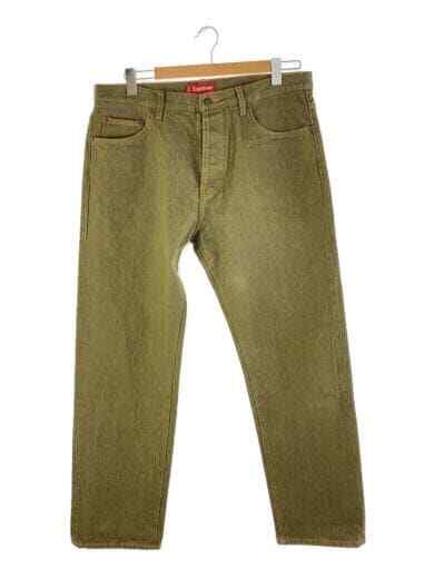 SUPREME washed regular jeans     34      KHK