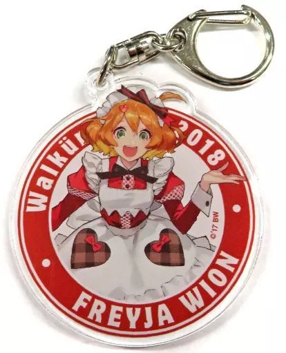 Area-Q Macross Delta Freya Vion Acrylic Keychain Limited Japan Used