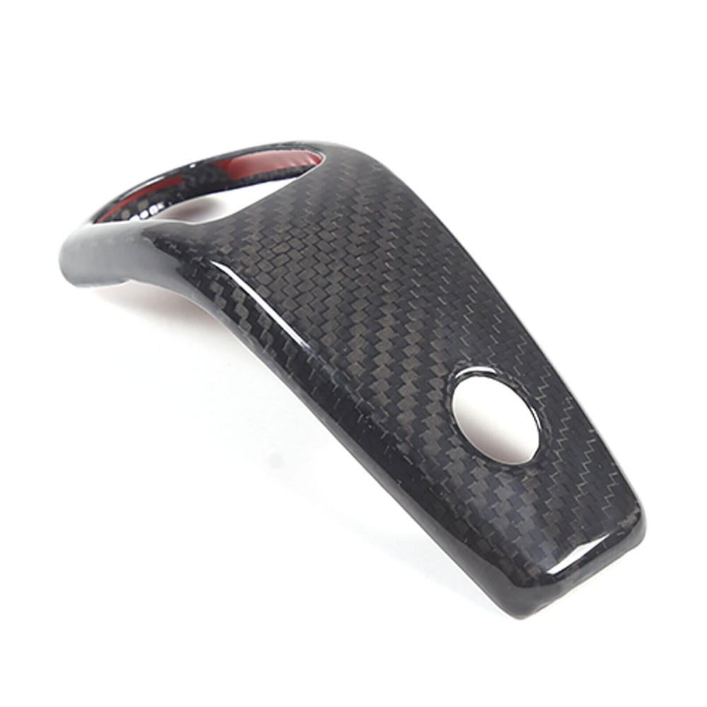 Carbon Fiber Gear Shift Knob Trim for Maserati Ghibli Quattroporte 2019-2024