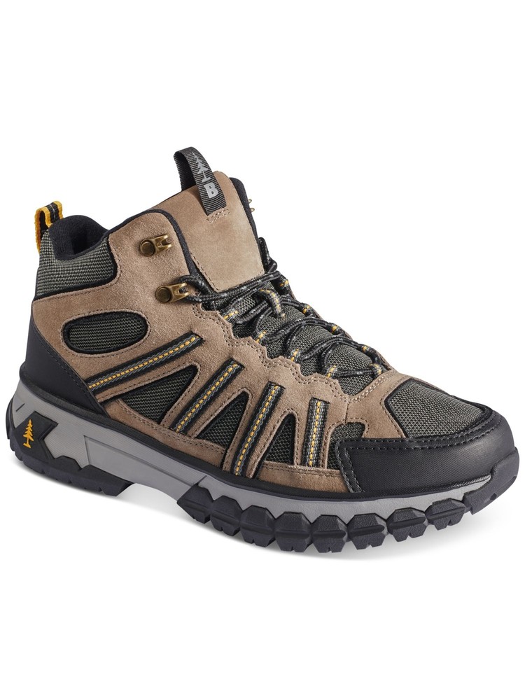 BASS OUTDOOR Mens Beige Pull-Tabs 1
