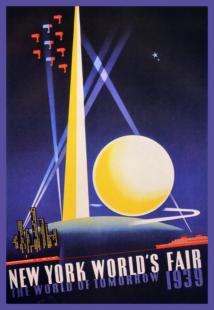 10769.Poster decoration.Home interior.Room art wall design.New York World Fair