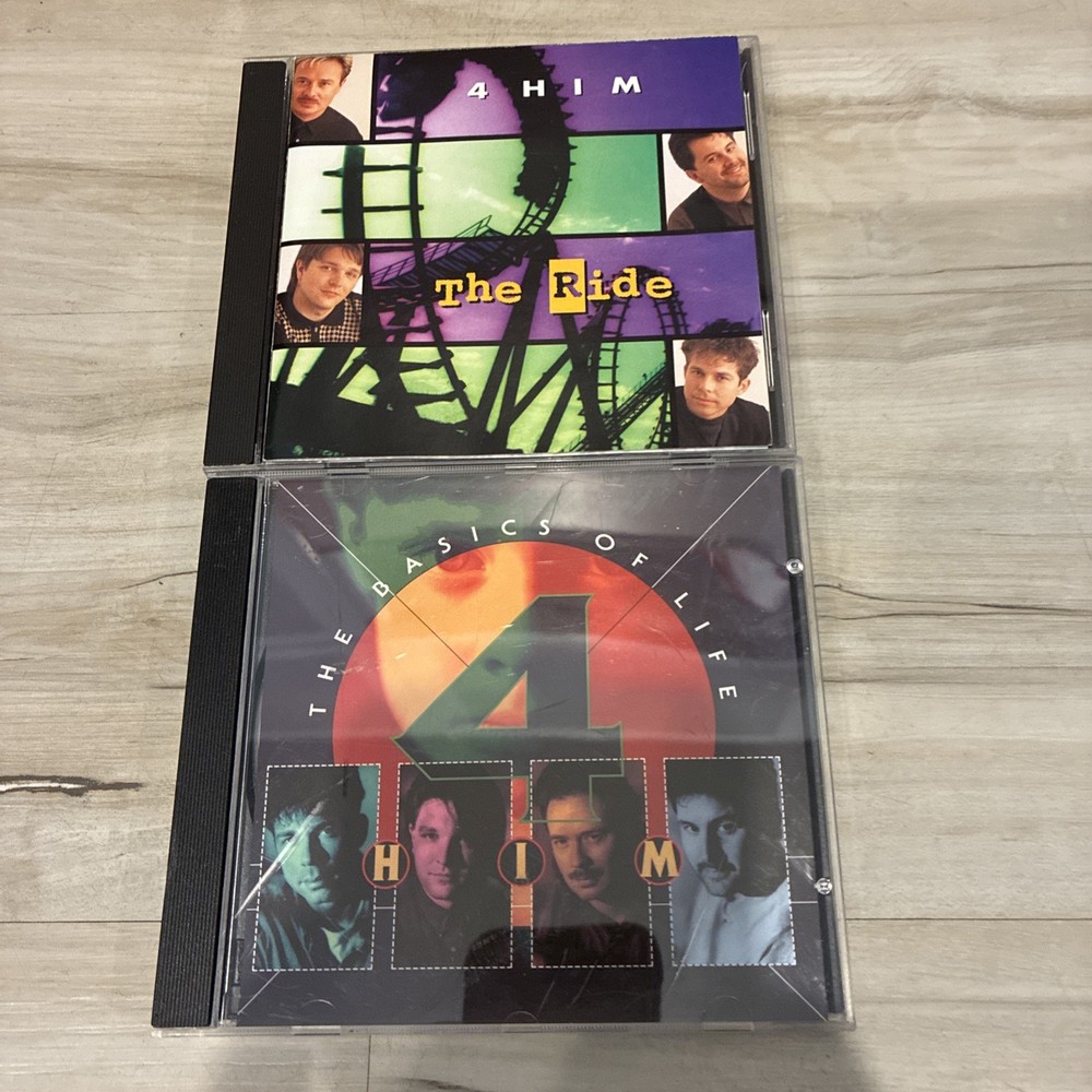 4 Him The Ride & The Basics Of Life 2 CD Christian Lot