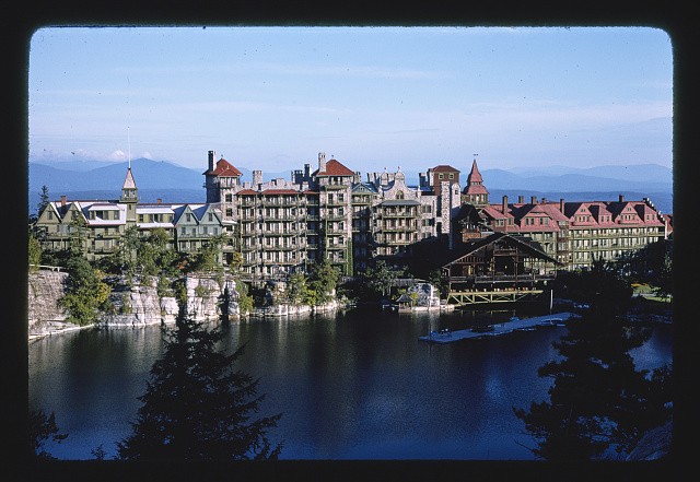 Photo:Mohonk front, New Paltz, New York