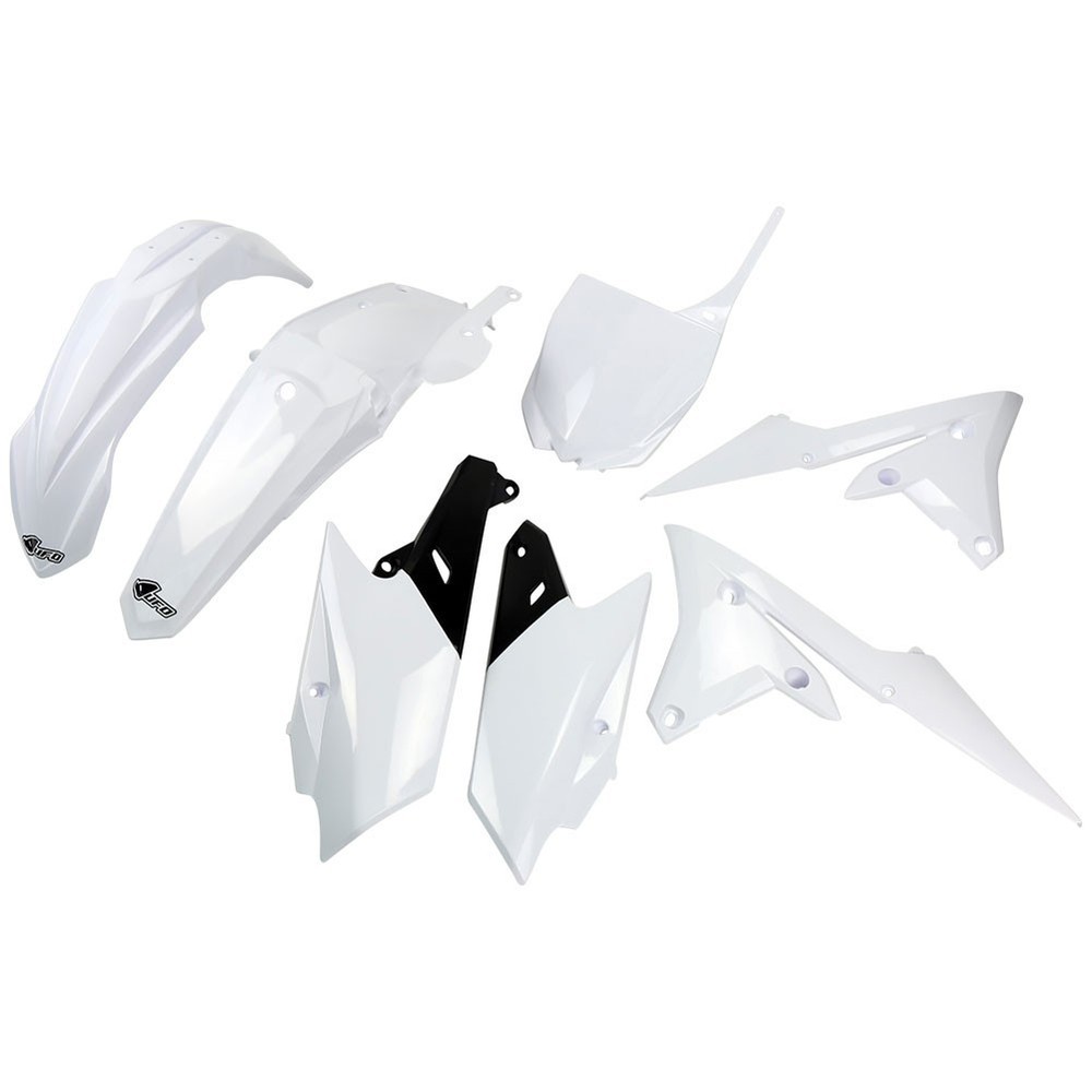 UFO Plastic Kit Set Complete White YZ250F 2014-2018 YZ450F 2014-2017