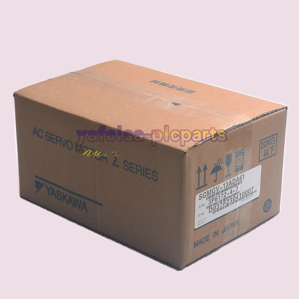 One Yaskawa Servo Motor Sgmgv-13Ada61 New