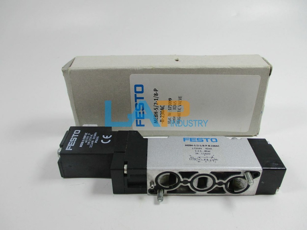 1PCS New For FESTO MEBH-5/2-1/8-P-B-230AC 173099 Solenoid Valve