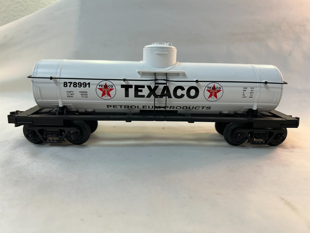 Rail King by MTH 30-7316 O Scale Texaco Tank Car #878991
