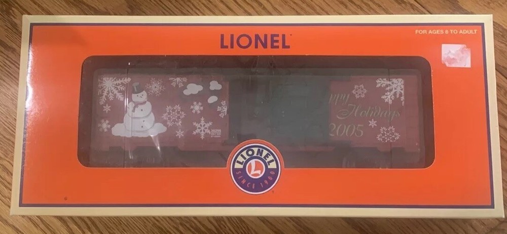 Lionel O Gauge 2005 Limited Edition Christmas Boxcar #6-36296 for Collectors