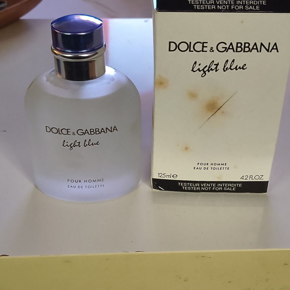 Dolce & Gabbana Light Blue Pour Homme Eau de Toilette Spray 4.2 fl oz Tester