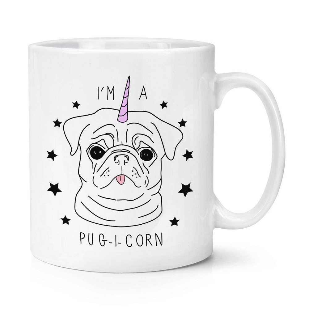 I'm A Pugicorn Stars Coffee Mug Coffee Cup Funny Coffee Cup Mug Cup