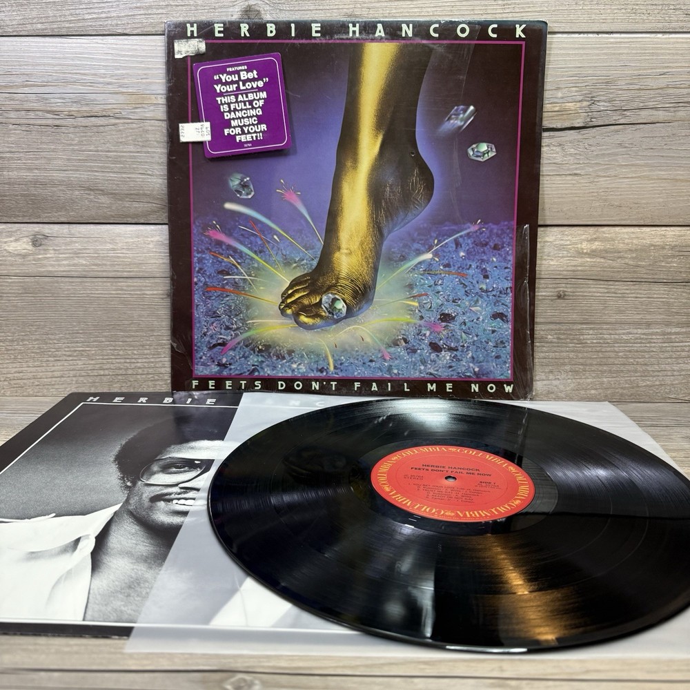 Herbie Hancock – Feets Don't Fail Me Now (Record, 1979) JC 35764 Vinyl LP Album