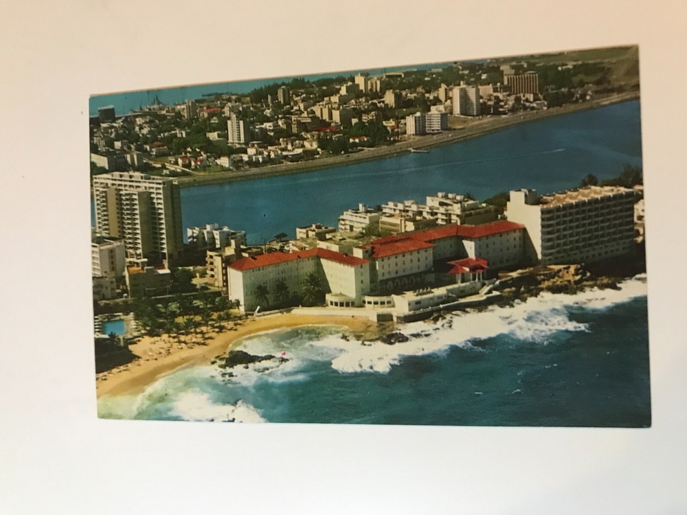 Condado Beach Hotel San Juan Puerto Rico Postcard